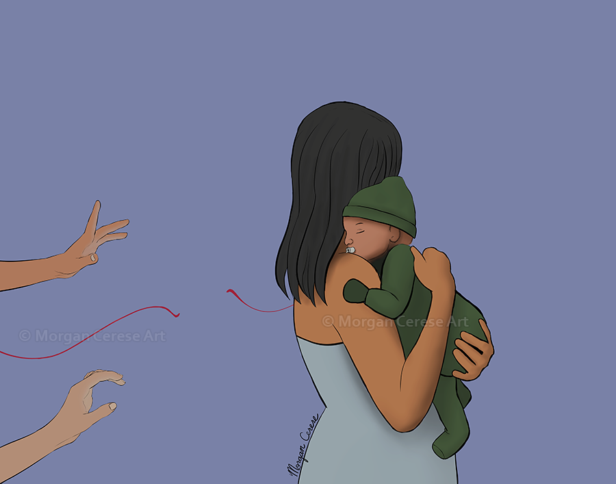 Breaking Generational Curses (Version 2) Art Print - Healing Themed Art - Morgan Cerese Art