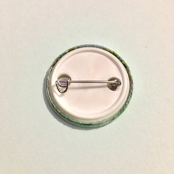 Actual Magical Boy Pin-back Button - Morgan Cerese Art