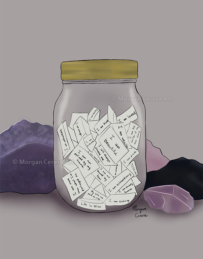 The Affirmation Jar by Morgan Cerese