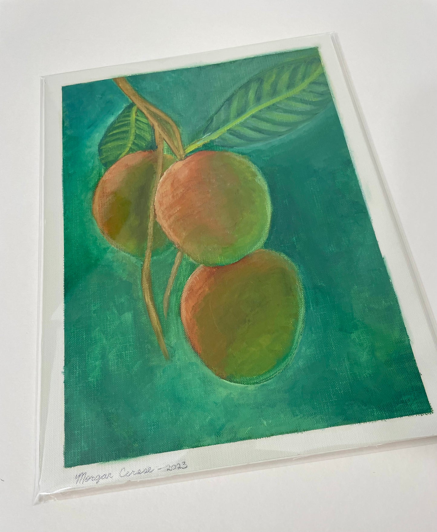 "Mango SZN" Oil Painting Study - 9x12 inches