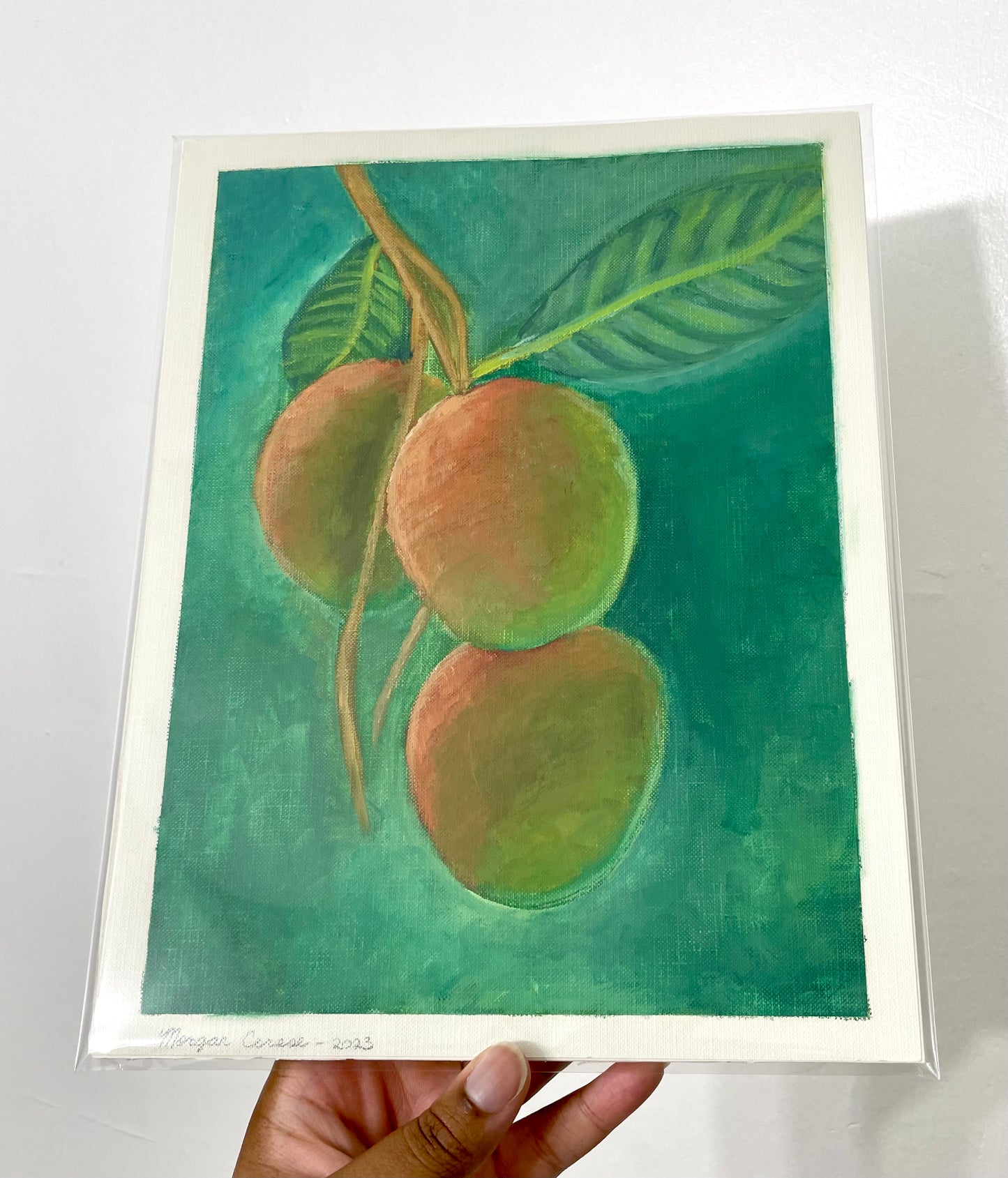 "Mango SZN" Oil Painting Study - 9x12 inches