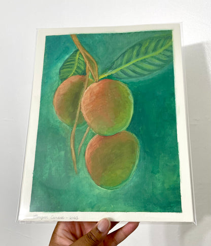 "Mango SZN" Oil Painting Study - 9x12 inches