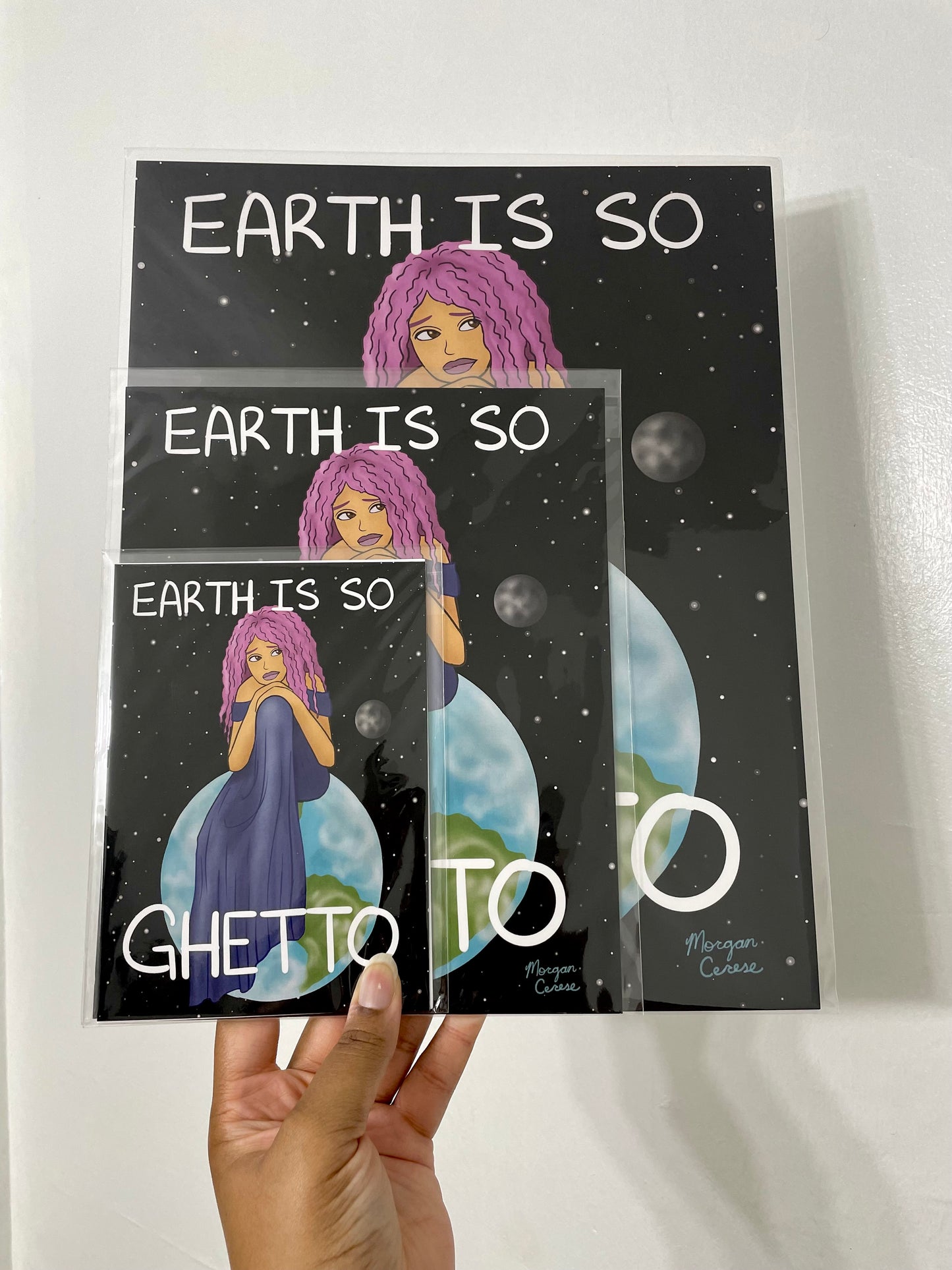 Earth Is So Ghetto Art Print