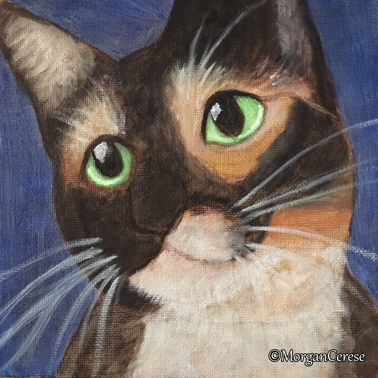 Custom Pet Portrait - Morgan Cerese Art