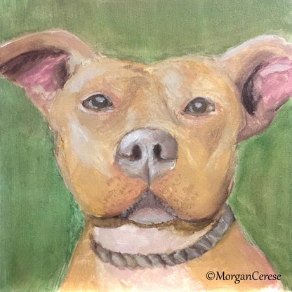 Custom Pet Portrait - Morgan Cerese Art