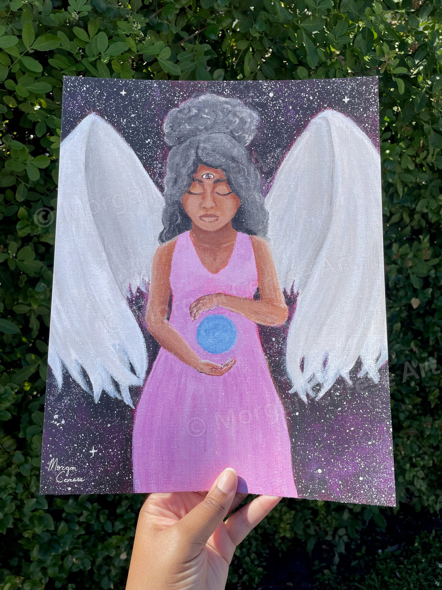 Angel Of Clarity Art Print