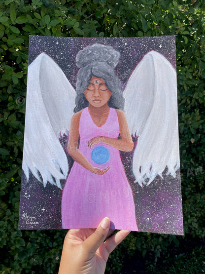 Angel Of Clarity Art Print