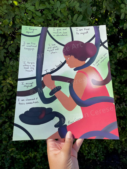 Heart Chakra - Anahata Art Print