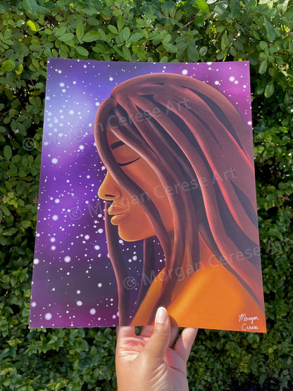 Cosmic Witch Art Print