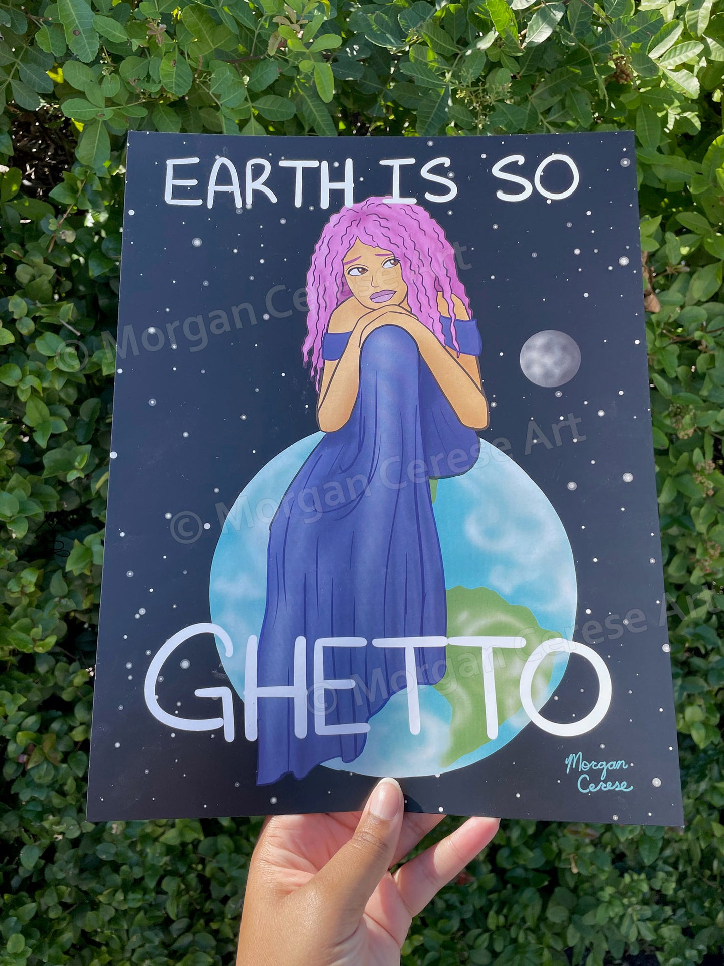 Earth Is So Ghetto Art Print
