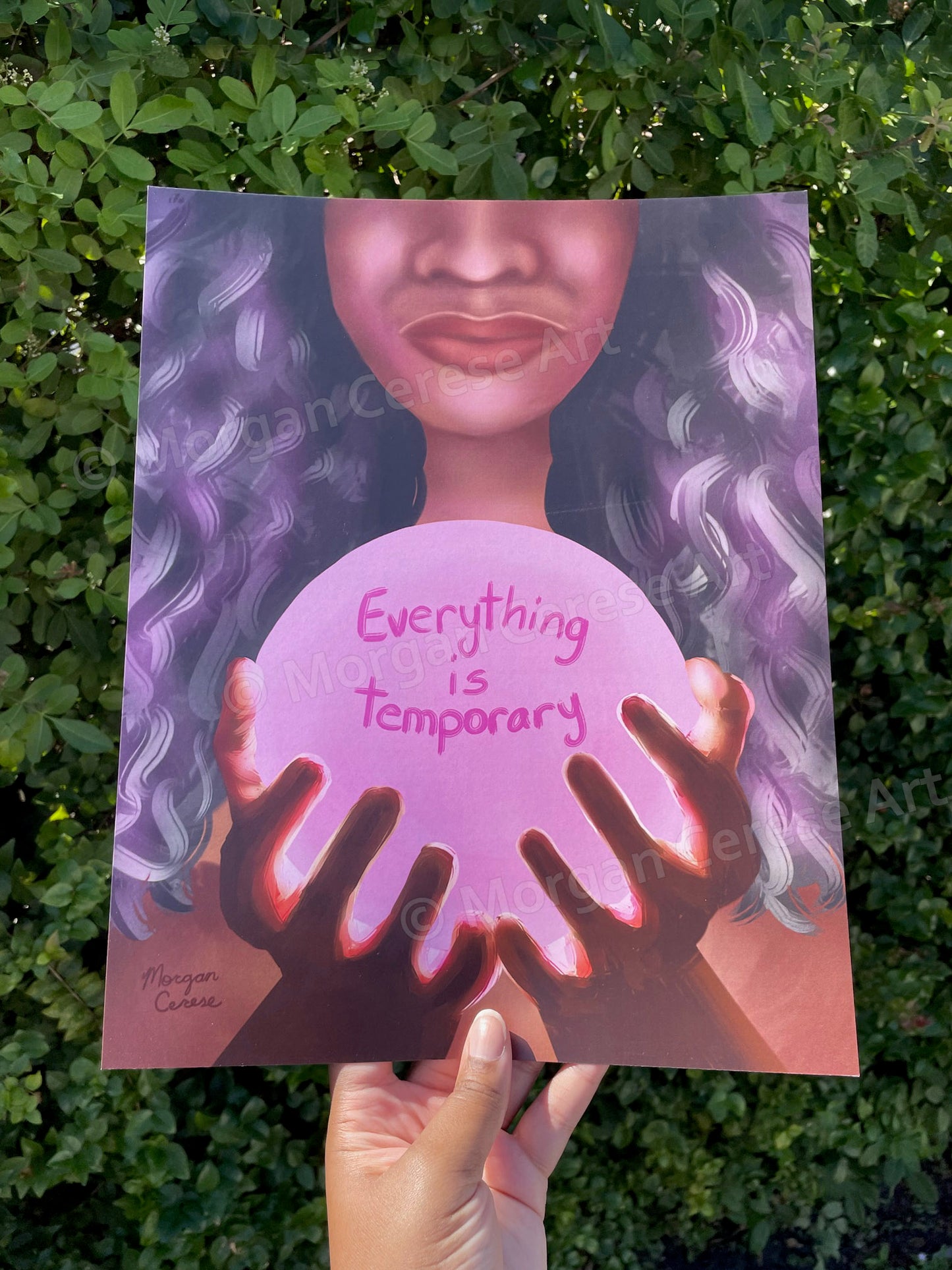 Everything Is Temporary Art Print
