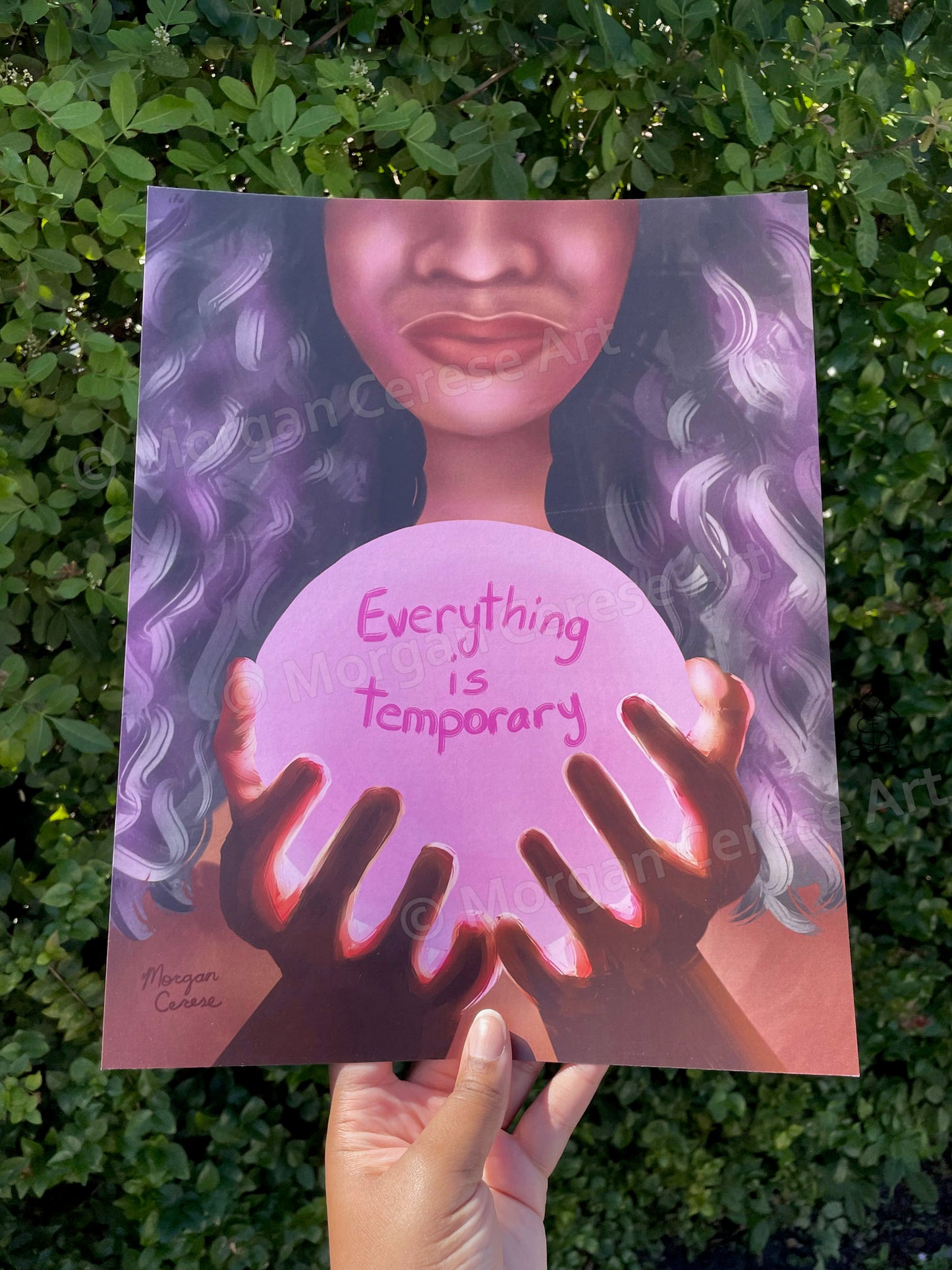 Everything Is Temporary Art Print