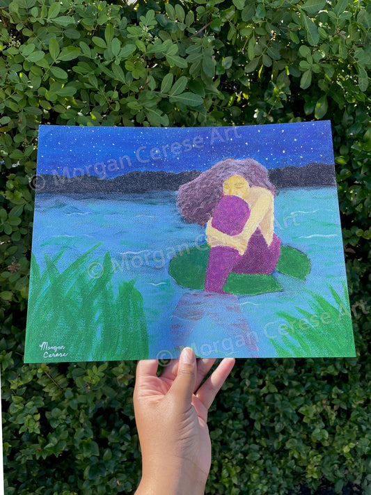 The Lost Mermaid Art Print