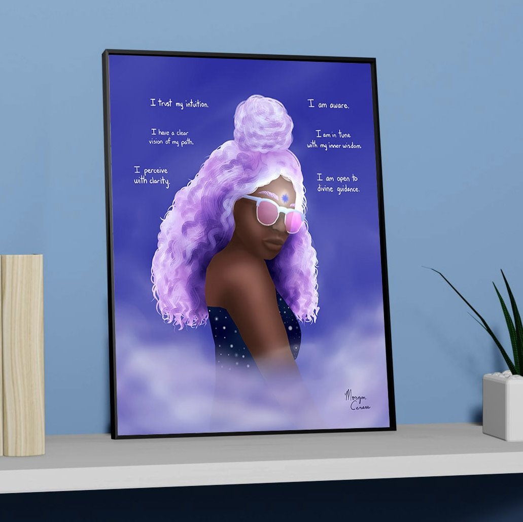Morgan Cerese Art Framed 11"x14" Prints (Wholesale) - MSRP: $23