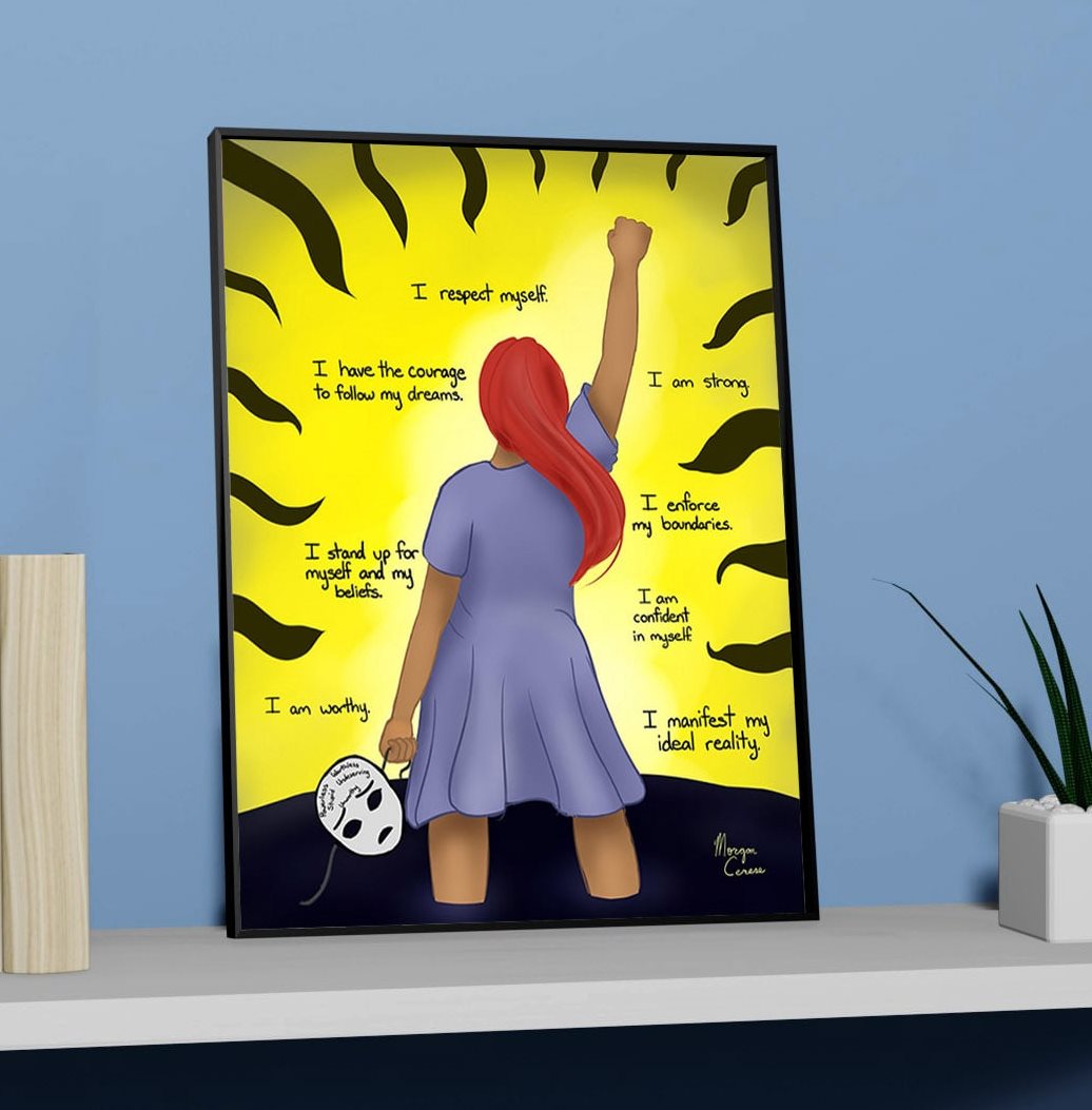 Morgan Cerese Art Framed 11"x14" Prints (Wholesale) - MSRP: $23