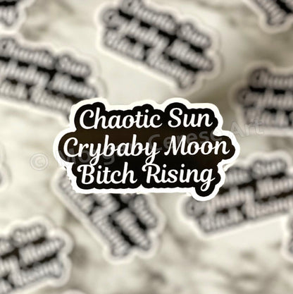 Blunt Astrology 3" Die Cut Sticker