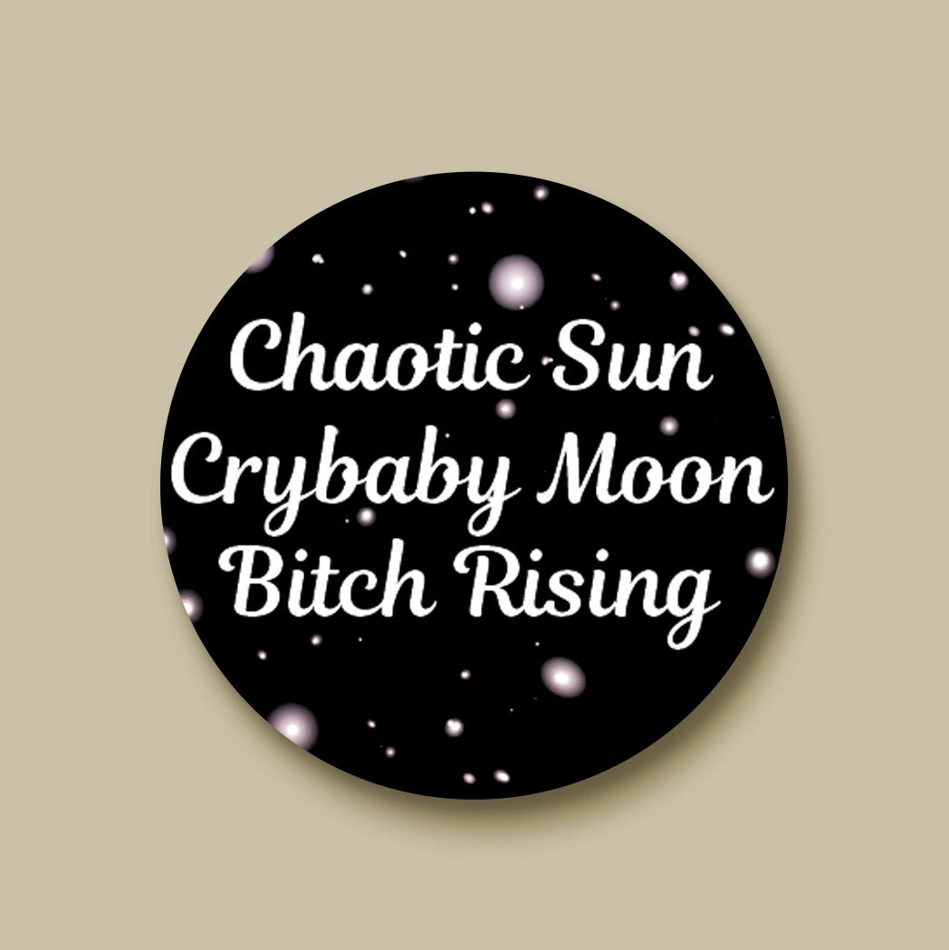 Blunt Astrology Pin-back Button