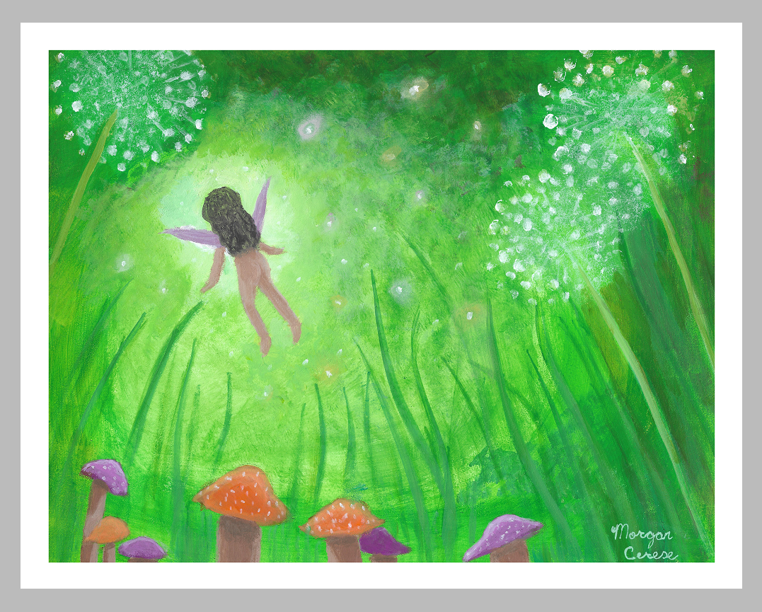 Faery Dreams 11"x14" Fine Art Print - Morgan Cerese Art