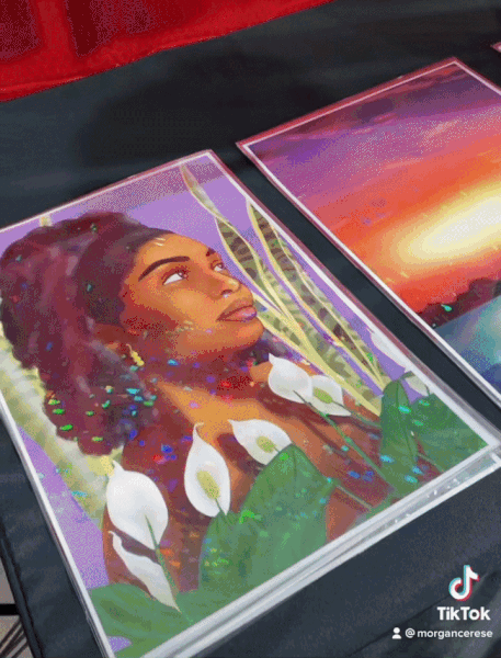 Limited Edition Holographic 12"x18" Art Prints