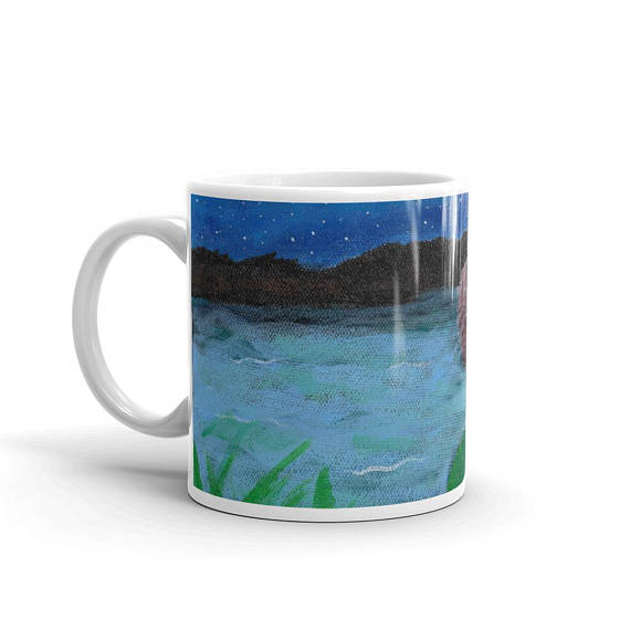 The Lost Mermaid Mug - Morgan Cerese Art