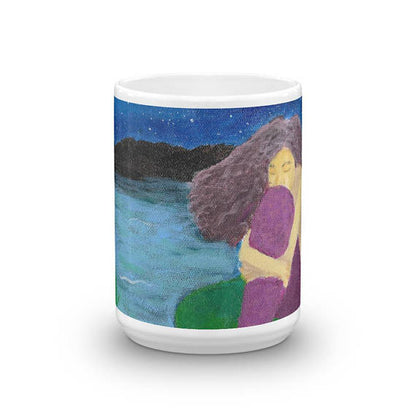 The Lost Mermaid Mug - Morgan Cerese Art