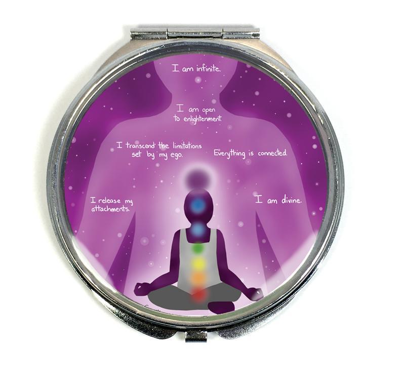 Morgan Cerese Art Compact Mirrors (Wholesale) - MSRP: $10