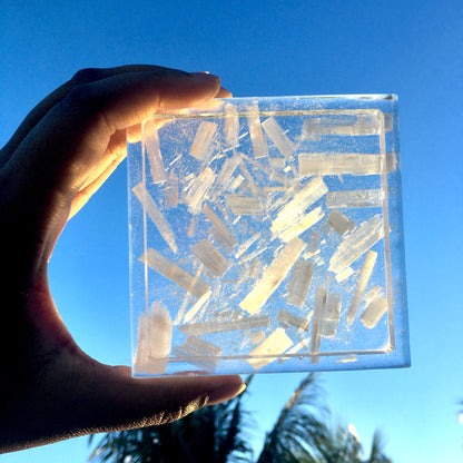 Selenite Resin Tray / Dish