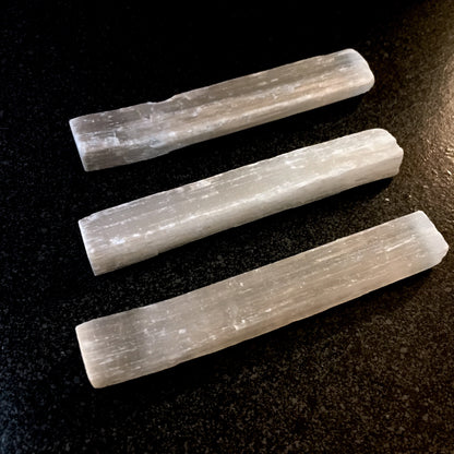 Selenite Stick/Wand/Log - Morgan Cerese Art