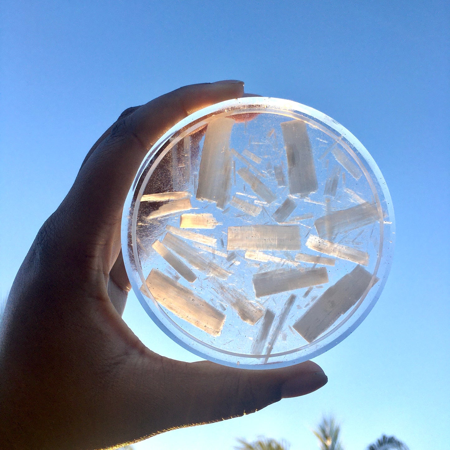 Selenite Resin Tray / Dish