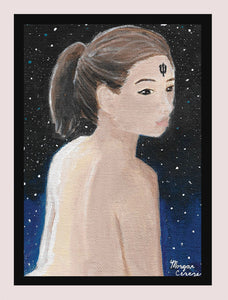 Lady Neptune 5"x7" Print - Morgan Cerese Art