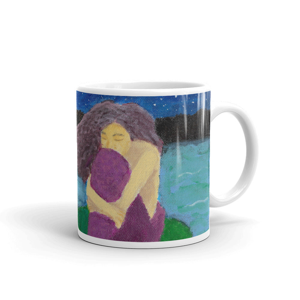 The Lost Mermaid Mug - Morgan Cerese Art