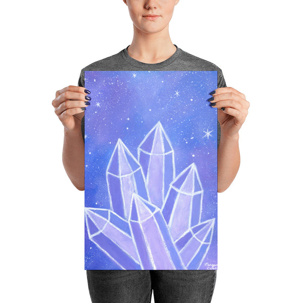 Crystalline Growth Photo Paper Poster - Morgan Cerese Art