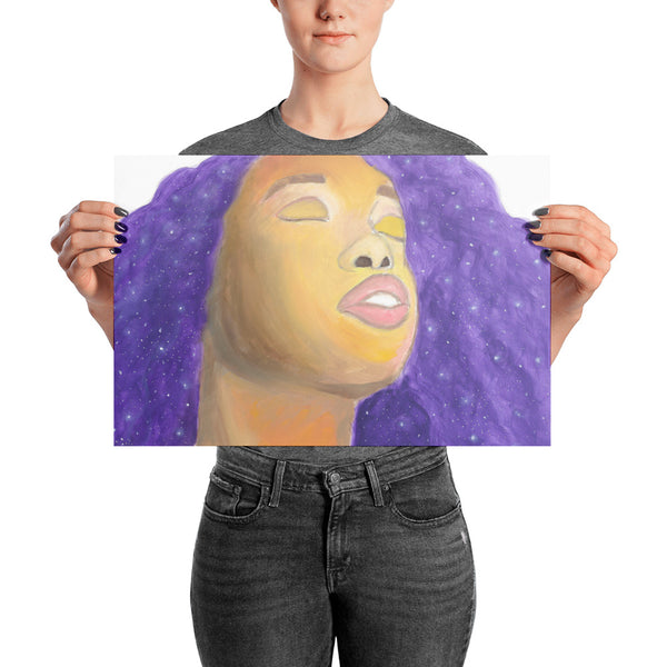 Glow Up Photo Paper Poster - Morgan Cerese Art