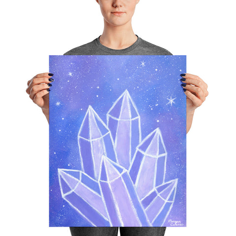 Crystalline Growth Photo Paper Poster - Morgan Cerese Art