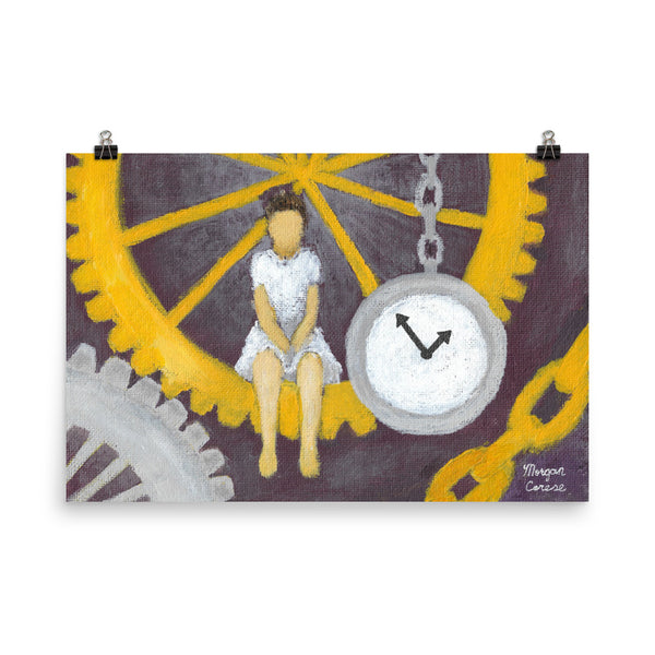 Gears of Time Photo Paper Poster - Morgan Cerese Art
