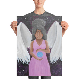 Angel of Clarity Photo Paper Poster - Morgan Cerese Art