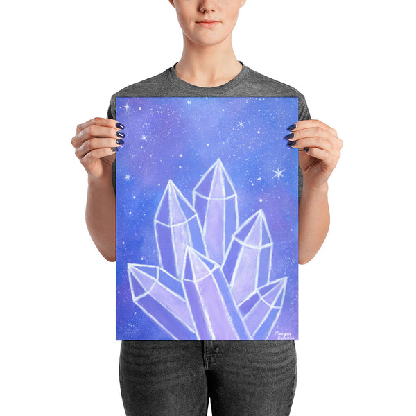 Crystalline Growth Photo Paper Poster - Morgan Cerese Art
