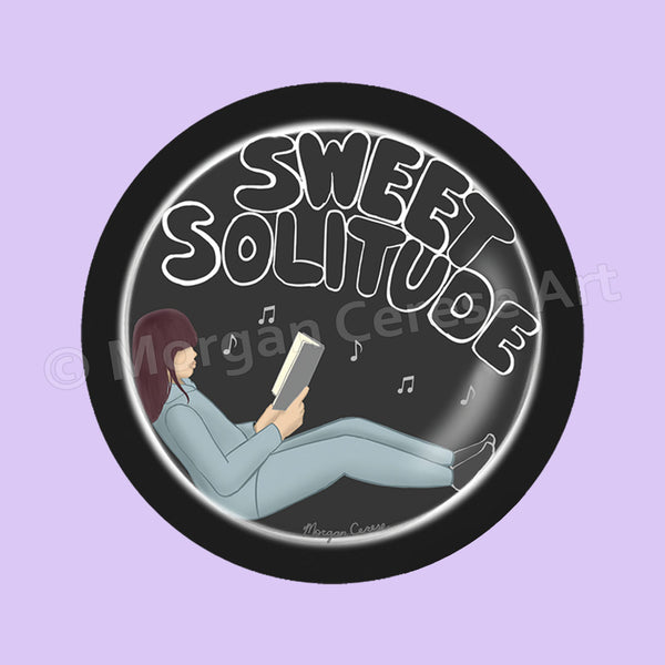 Sweet Solitude 3" Sticker