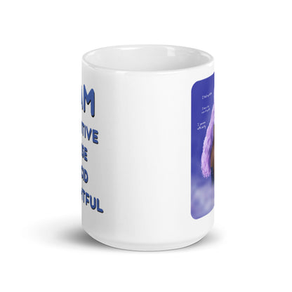 Third Eye Chakra - Ajna - Healing Art & Affirmation Mug - Morgan Cerese Art