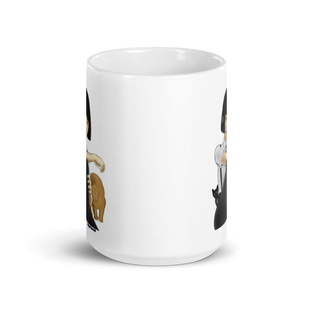 Nekohime (Cat Princess) Mug - Morgan Cerese Art