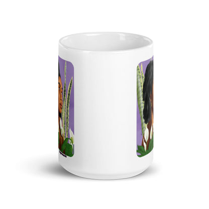 Growth 11oz 15oz Mug - Beautiful Black Women With Natural Hair - Morgan Cerese Art