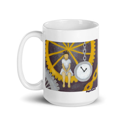 Gears of Time Mug - Morgan Cerese Art