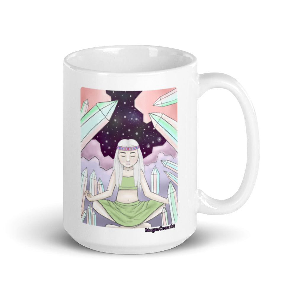 Crystal Witch Mug - Morgan Cerese Art